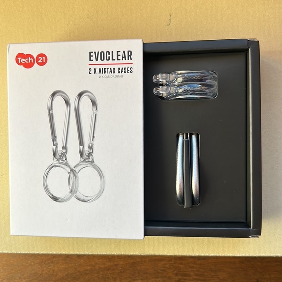 New Tech 21 Evoclear AirTag cases - Picture 3 of 4